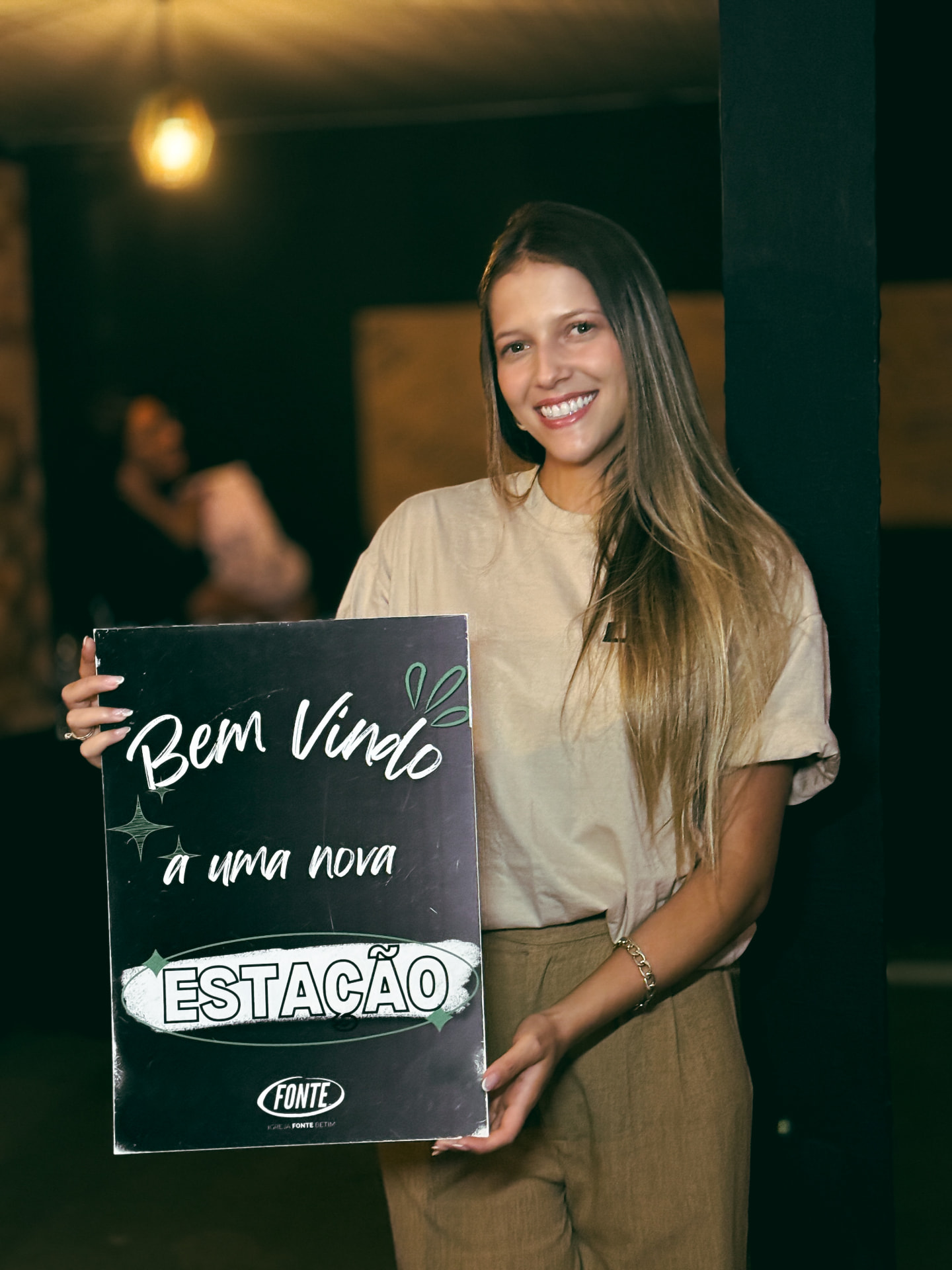 Recepção da Igreja Fonte Betim dando boas-vindas a uma nova estação